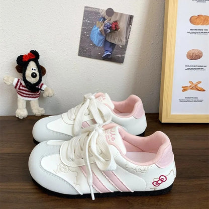Hello Kitty Embroidered Sneakers