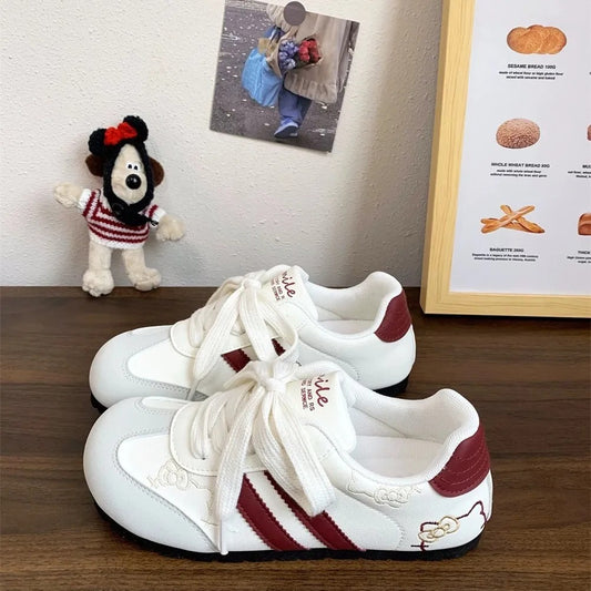Hello Kitty Embroidered Sneakers