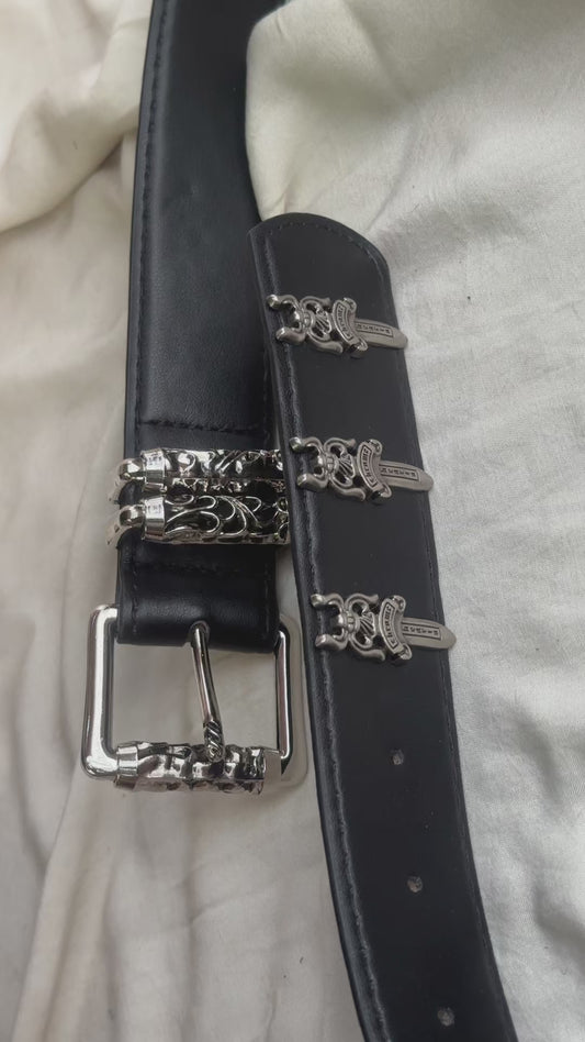 Studded Roller Belt CHROME HEARTS
