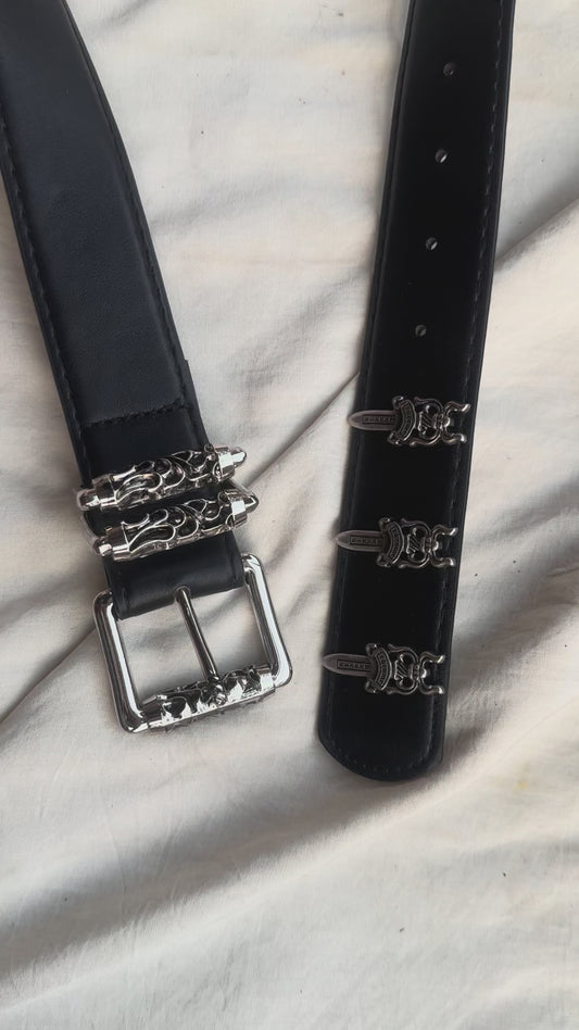 Studded Roller Belt CHROME HEARTS